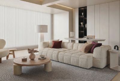 产品主要用于定制家具和家庭装修，年生产能力可达15万立方米。